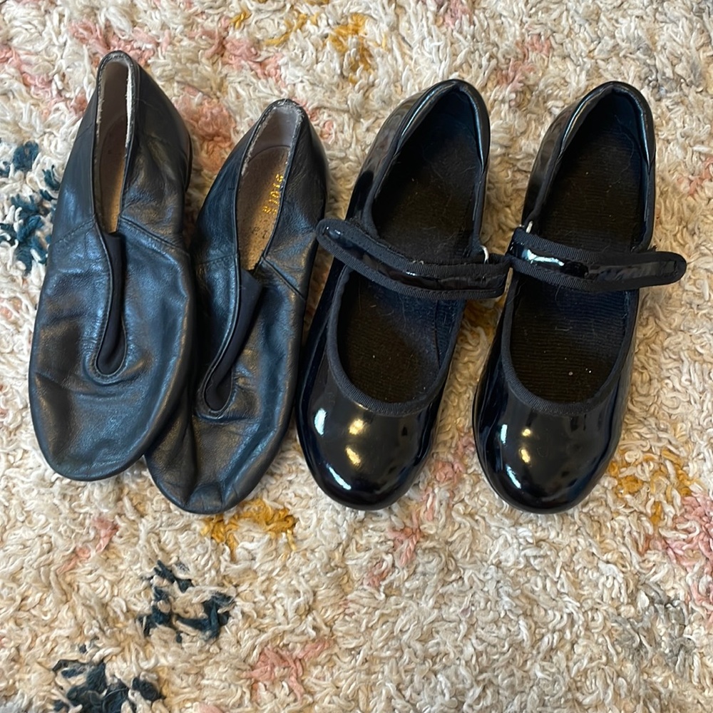 Kids jazz & tap shoes
